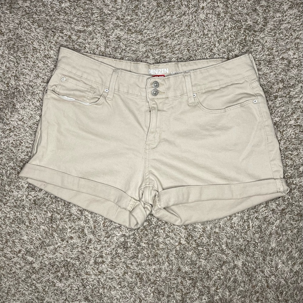 Levi Khaki Shorts Size 12